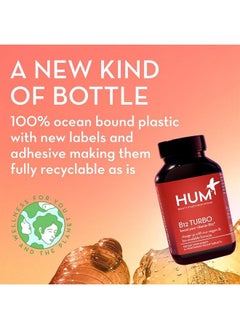 HUM B12 Turbo - Daily Energy & Calcium Support - Vitamin B Complex for Mood Support + Hormone Balance - Non-GMO, Gluten-Free, Vegan (30 Tablets)  - Image 3