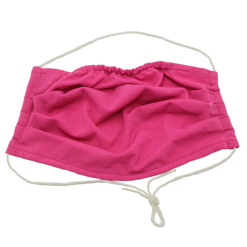 Hot Ear-hanging Sunscreen Mask New Dust-proof Haze-proof Lightweight Breathable Mask Face-covering Mask Spring and Summer Cross-border rose red rose red