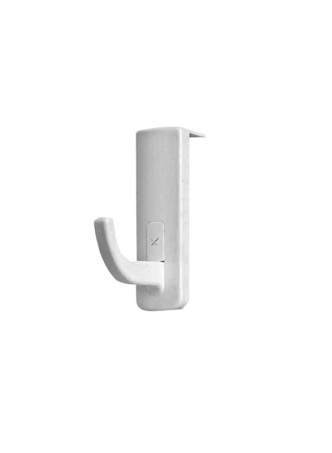 Loquat Internet Cafe Headset Small Hook Headset Holder Headset Rack Computer Headset Receiver Hook Explosions-Color:White-Style:Small Hook - Image 5