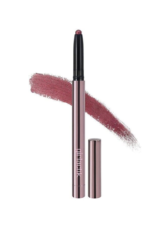 Girlactik Metallic Shadow Stick - Garnette (Pearlized Maroon Wine) - 2 g / .07 oz - Image 1