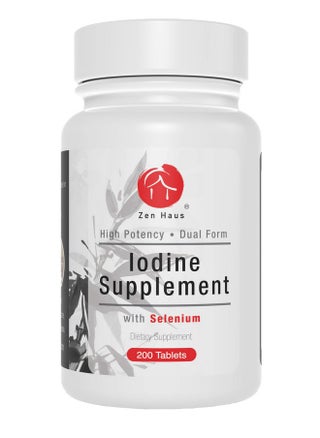 Iodine Supplement 12.5 Mg With Selenium (As Selenomethionine) And More 200 Tablets Thyroid Plus Immune Support High Potency Iodine Tablets Compare To Lugol Iodine Pills - pzsku/Z8342895E4FFC2BB54F48Z/45/_/1695134318/e100945a-3975-4688-aab3-0e618ace8ebd