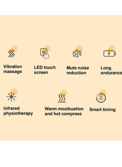 ELTRAZONE Heated Knee Massager, Knee Massager Vibration Knee Massager for Knee  - Image 3