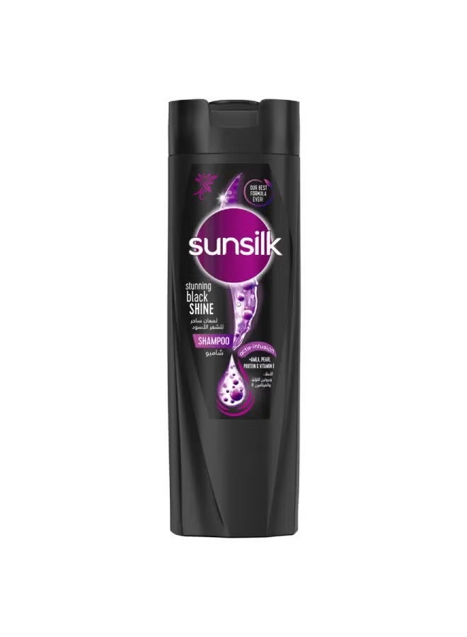 Sunsilk Stunning Shine Shampoo Black 350ml - Image 1