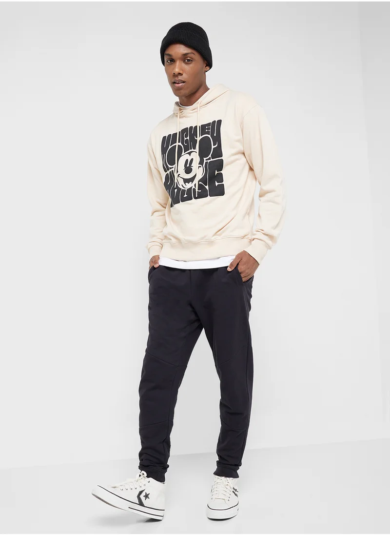 Disney Mickey & Friends Oversized Pullover Hoodie