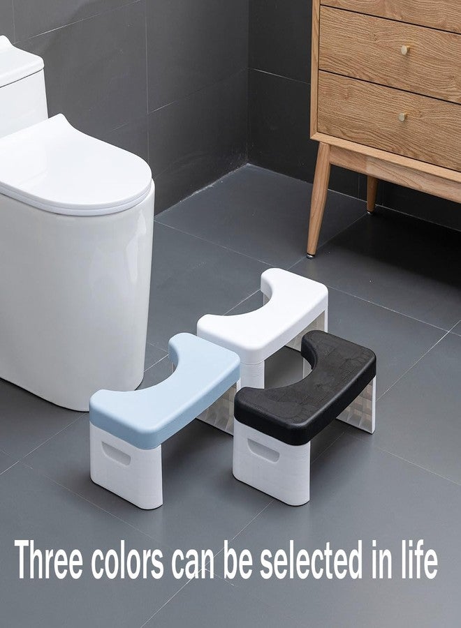 Soulagers Toilet Stool, Folding Step Stool, Squatting Potty, Bathroom Poop Stool, Potty Chair, Squatting Aid, Bathroom Step for Adults Only(Black-A) - Image 2