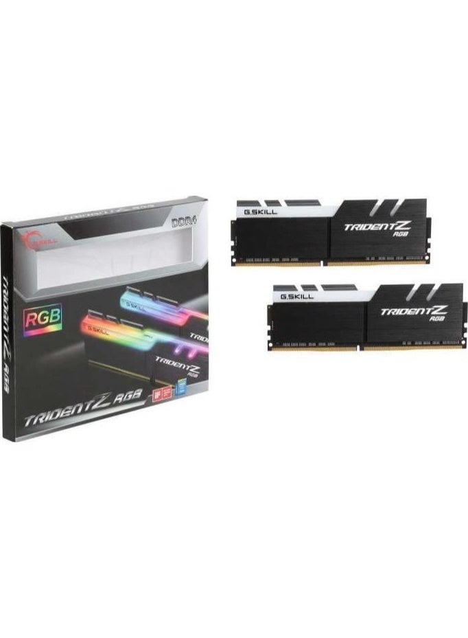 G.Skill Trident Z RGB 16GB (2x8GB) DDR4 3200MHz CL16 Gaming RAM – Intel XMP 2.0, 16-18-18-38 Timings, 1.35V, 288-Pin DIMM, Aluminum Heatspreader, Customizable RGB Lighting, Black | F4-3200C16D-16GTZR - Image 4