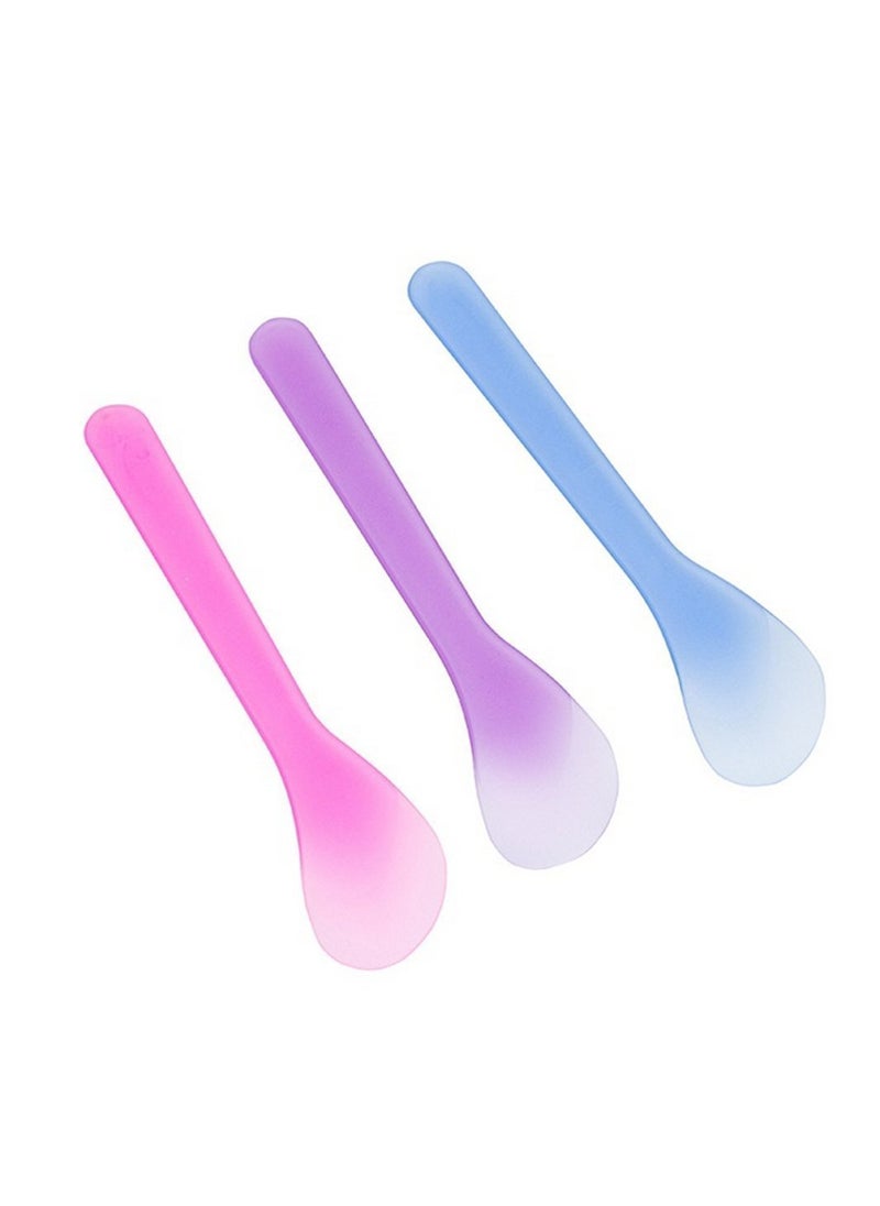 esowemsn 40Pcs Esowemsn Cosmetic Mask Mixing Spoon SpatulasFacial Skin Care Mask Fan Brushes Applicator DIY Mask Tool SetRandom Color 