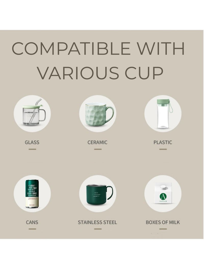 OIDIRE Electric Cup Warmer for Desk with 350ml Glass Cup Mug Warmer Coffee Warmer with 3 Temperature Settings 8 hours Auto Shut Off - Image 4