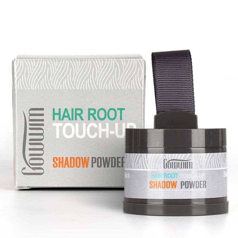 gowwim Root Touch Up Hair Loss and Receding Hairline Concealer Powder for Hair  Beard 014oz 4g