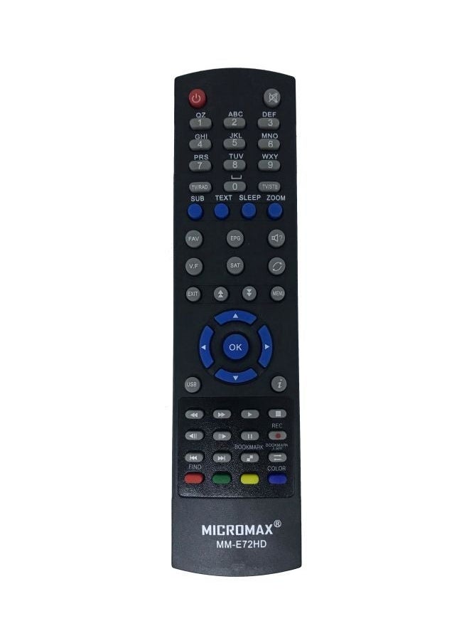Micromax - Mini Remote Control Black - Image 1