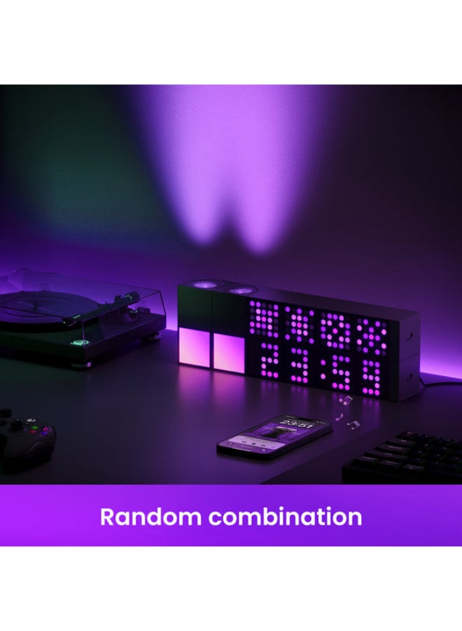 يلايت Yeelight Cube Light Smart Gaming Lamp Black  | YLFWD-0008 - Image 5