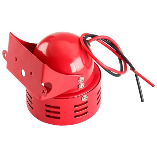 Baomain Alarm Sound Motor High Power Buzzer Siren DC 24V 120DB 2.20A MS-190 (24V DC) - Image 3