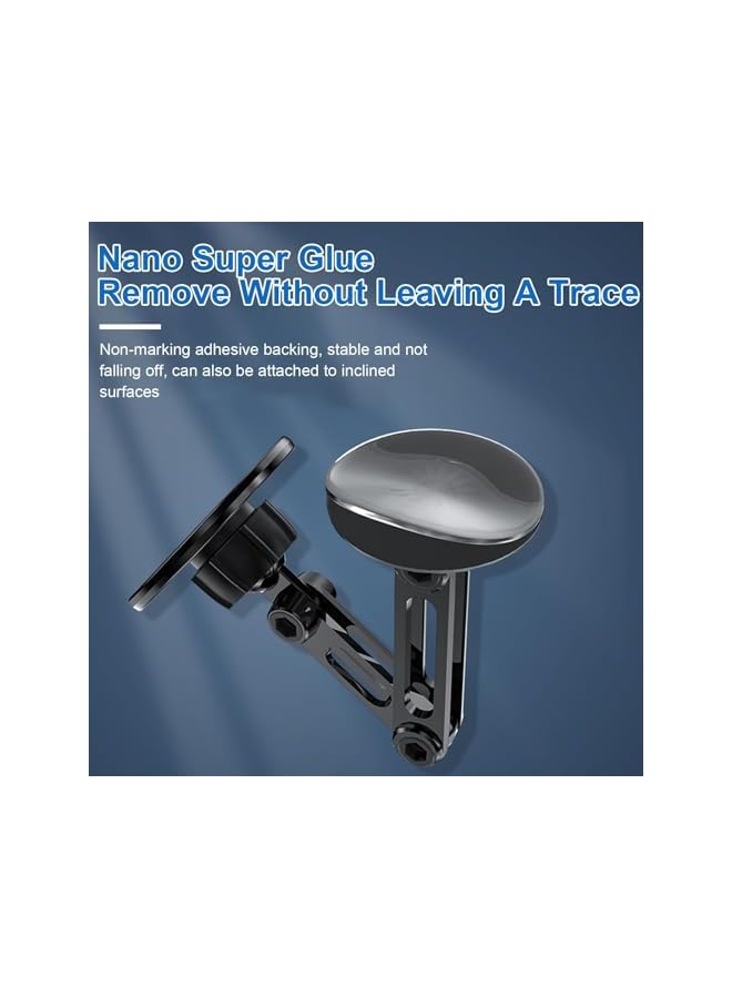 S-TOP Magnetic Phone Holder for Car 360° Adjustable Cell Phone Mount Magnetic Suction Car Phone Holder Universal Metal Car Phone Holder for All Mobile Phones - Image 2