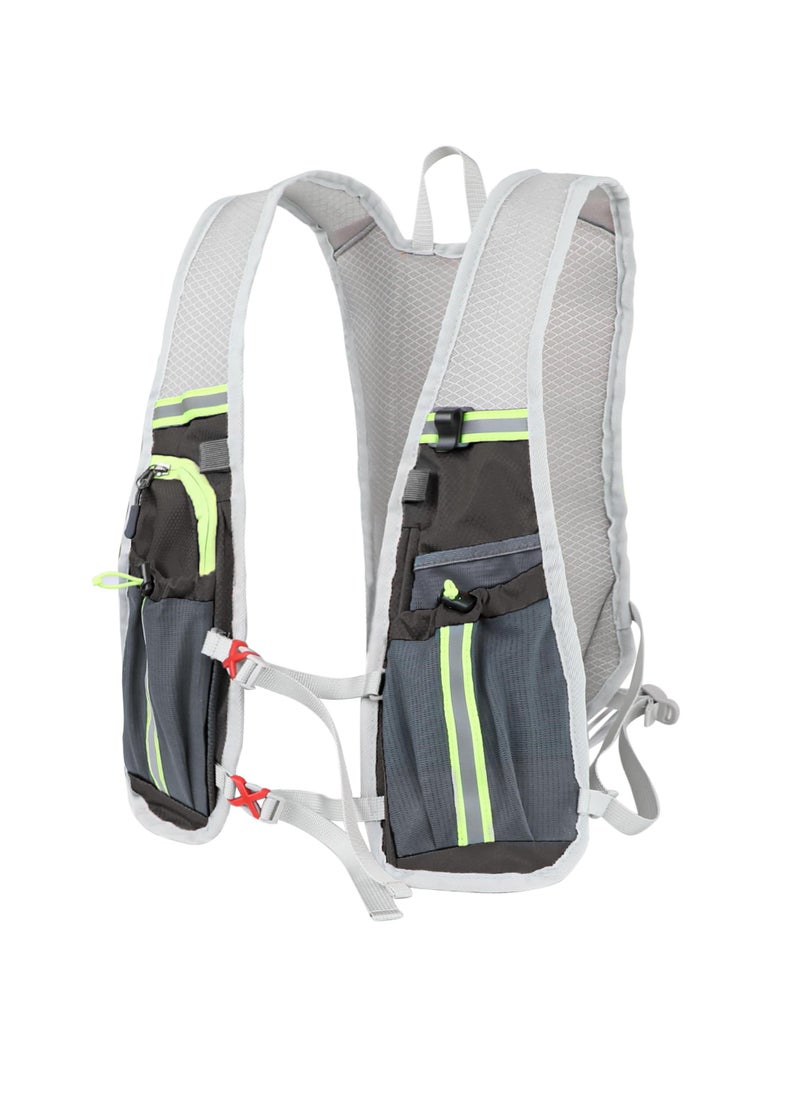 Excefore - Running Hydration Vest, Lightweight Running Hydration Backpack, Reflective Hydration Vest with Multi-pouches, Breathable and Adjustable Running Backpack for Running, Cycling, Climbing - Image 1
