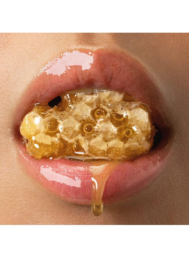 Gisou Honey Infused Lip Oil Honey Gold, Nourishing Moisturizer For Dry Lips, High Shine, Smooth Finish, Clear Golden Glow, Hydrating & Nourishing Lip Treatment (0.27 Oz / 8 Ml)
