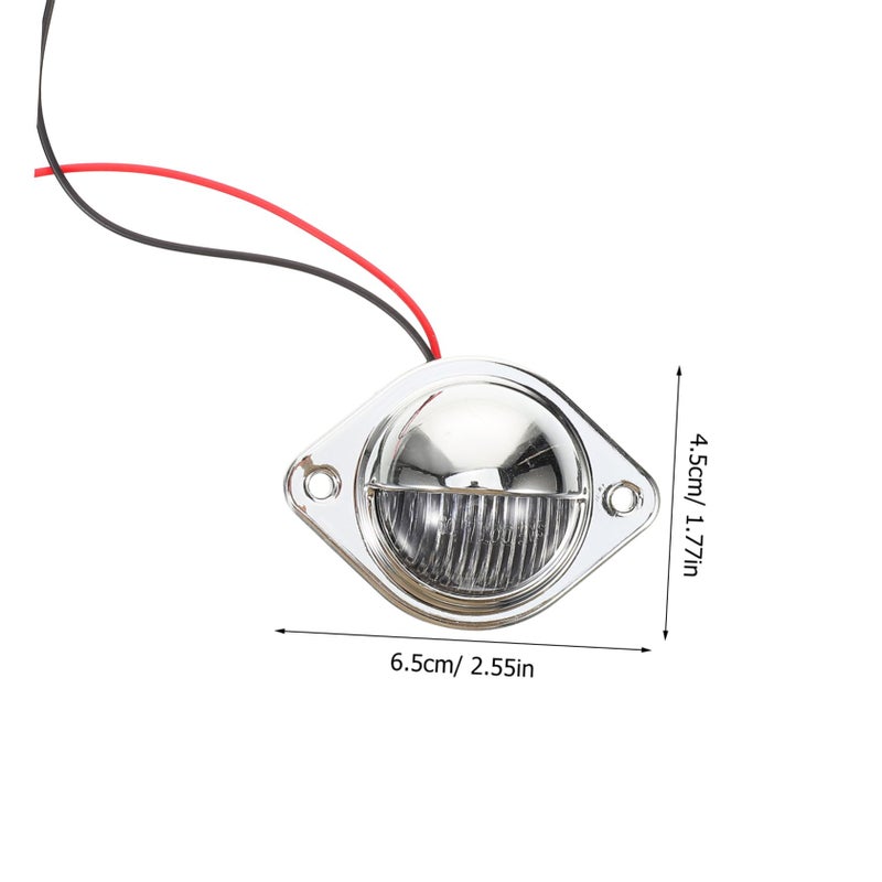 ضوء لوحة الترخيص LED فضي عالي السطوع سهل التركيب للشاحنات والسيارات وسيارات الدفع الرباعي - Image 3