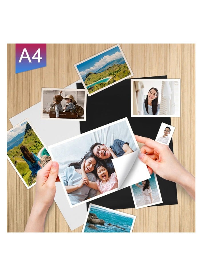 Kalon A4 Printable Magnet Sheets, Inkjet Printable Glossy paper A4, White Design & Print, Magnetic Sheets, Magnetic Paper for Inkjet Printers, 10 Sheets - Image 4