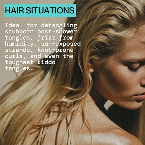 Pacifica Coconut Milk Hair Detangler Spray - Leave In Conditioner Spray, Detangling Elixir Suitable for All Types, Fine and Curly Hair Products, Smoothing, Moisturizing, and Anti-Frizz - 207 mL - Image 2
