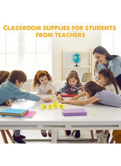 Maitys 50 Sets Motivational Gifts Smile Face Pencil Sharpeners Crayon Sharpener Inspirational Card Organza Bag Stocking Stuffers For Class From Christmas Student Gifts Teacher  - Image 5