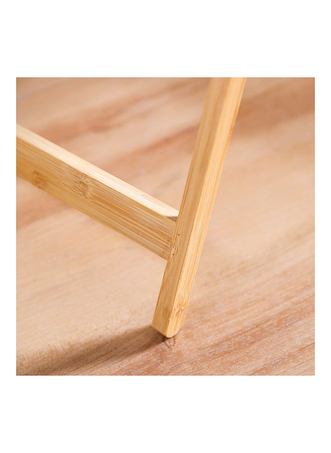 DANUBE HOME Loretta Bamboo Breakfast Table Bamboo Modern Houseware Serving Table L 50x31 X H 2cm Beige  - Image 2
