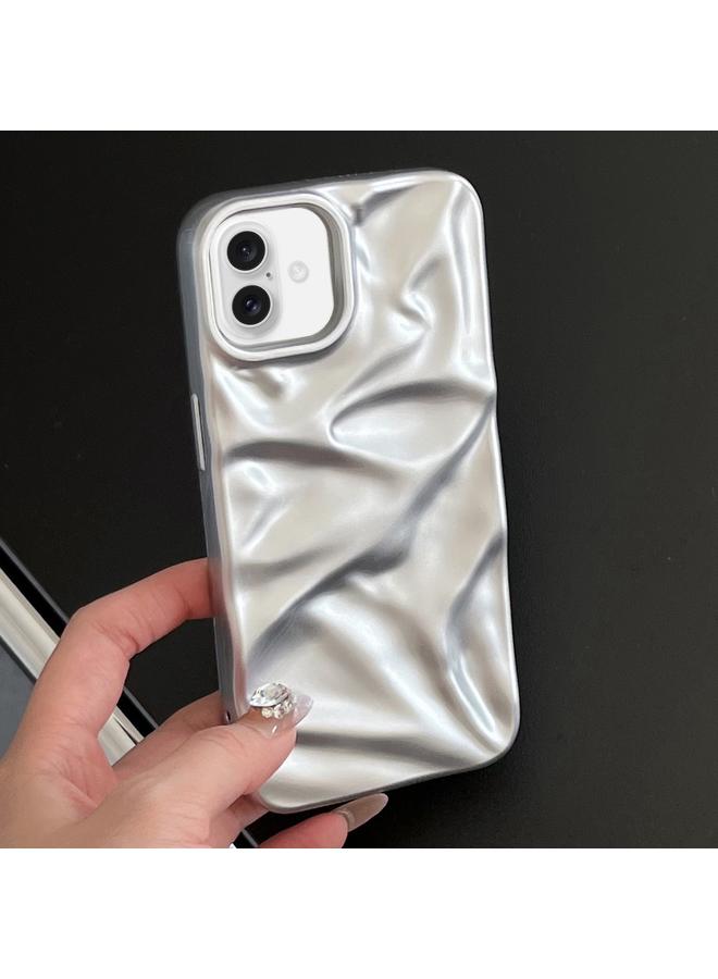 S-TOP Case For iPhone 16 Plus Water Ripple Electroplating Paint TPU Phone Case - Image 1