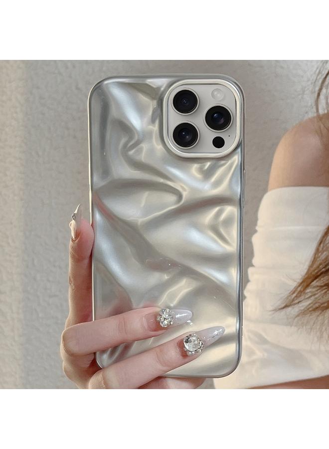 S-TOP Case For iPhone 16 Plus Water Ripple Electroplating Paint TPU Phone Case - Image 2