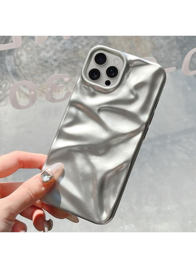 S-TOP Case For iPhone 16 Plus Water Ripple Electroplating Paint TPU Phone Case - Image 3