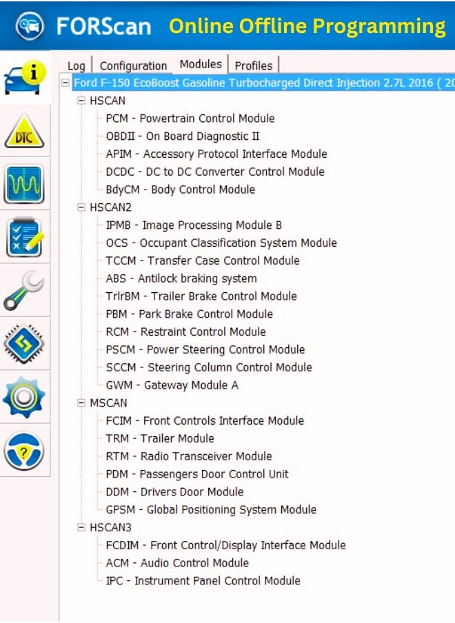 X-PRO5 - Forscan Original Software with Xpro5 J2534 Passthru Full Chip OBD2 VCI Compatible For Ford Mazda Lincoln Mercury Car Diagnostic & Online Programing 1-Year License 1PC, Install Support Online - Image 1