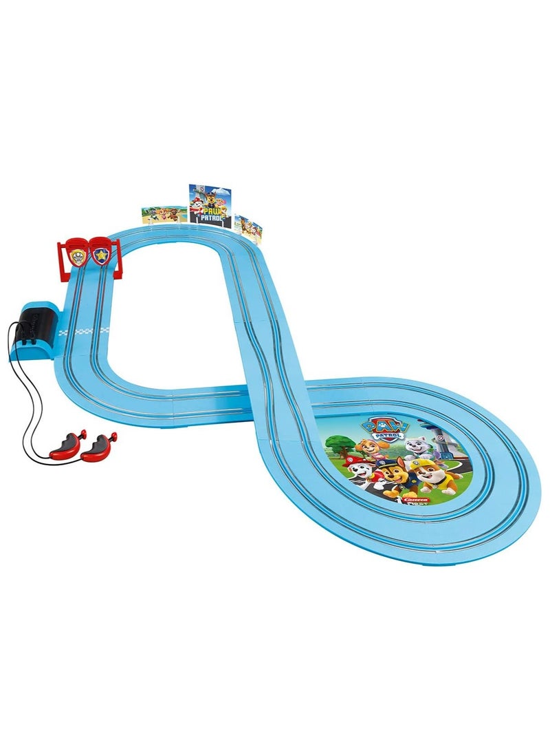 Carrera Paw Patrol Rubble Chase Track | 2.4M High-Speed Action Course | VZ Series for Dynamic Rescue Adventures - Image 3