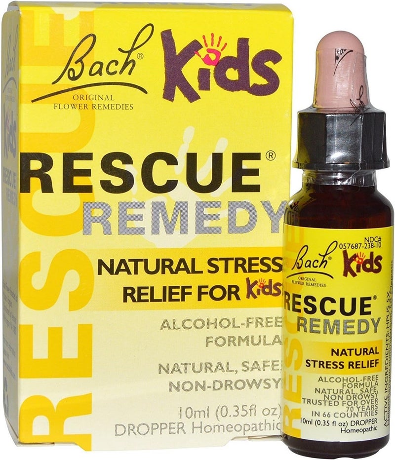 Bach Flower Remedies - Kids Rescue Remedy, 10 Milliliter - Pack of 3