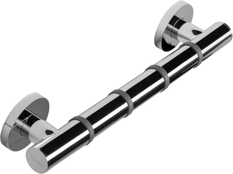 Croydex AP530541 Grab N Grip 380 mm Safety Support Rail Straight Heavy Duty Grab Bar for Bathroom - Image 1
