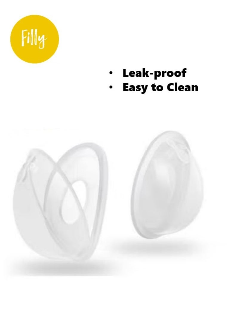 Filly Breast Milk Collector Breast Shells Breast Milk Catcher 2 pack  - Image 1