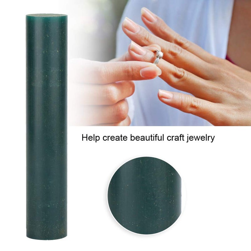 klarako Wax Ring Tube, 27mm Solid Carving Wax Tube Jewelry Ring Mold Making Engraving Tool for DIY Jewelry & Craft Making Accessory - Image 3