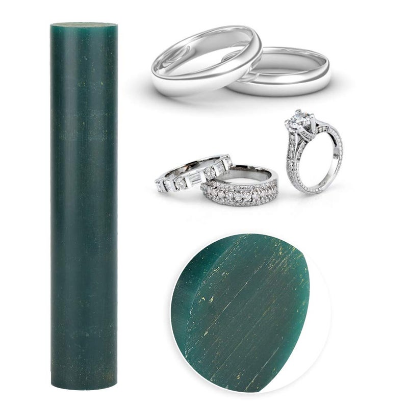 klarako Wax Ring Tube, 27mm Solid Carving Wax Tube Jewelry Ring Mold Making Engraving Tool for DIY Jewelry & Craft Making Accessory - Image 2