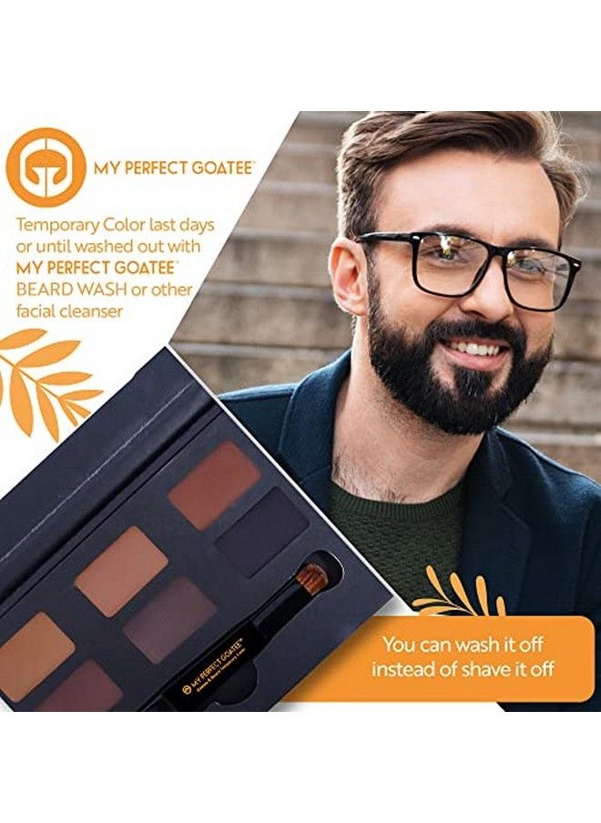 My Perfect Goatee & Beard Temporary Color (All Hair Colors Included) Brushon Applicator | Changes Color In Minutes | Gentle Safe Effective | Easy To Wash Out With Soap And Water (Beard Powder))  - Image 5