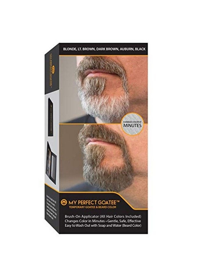 My Perfect Goatee & Beard Temporary Color (All Hair Colors Included) Brushon Applicator | Changes Color In Minutes | Gentle Safe Effective | Easy To Wash Out With Soap And Water (Beard Powder))  - Image 3
