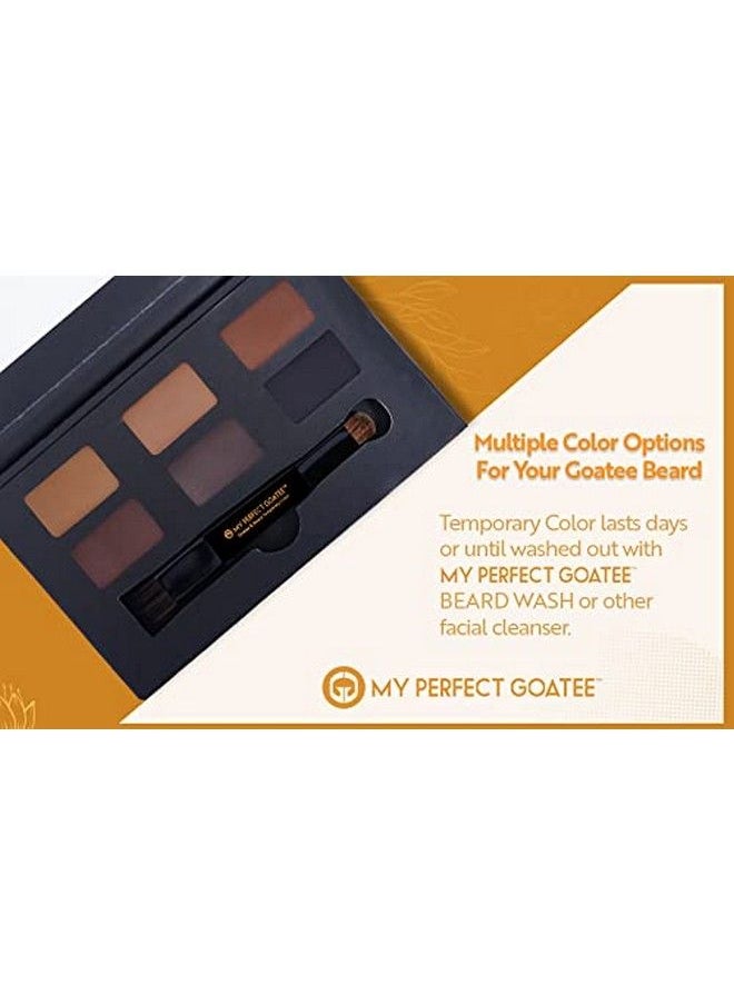 My Perfect Goatee & Beard Temporary Color (All Hair Colors Included) Brushon Applicator | Changes Color In Minutes | Gentle Safe Effective | Easy To Wash Out With Soap And Water (Beard Powder))  - Image 4