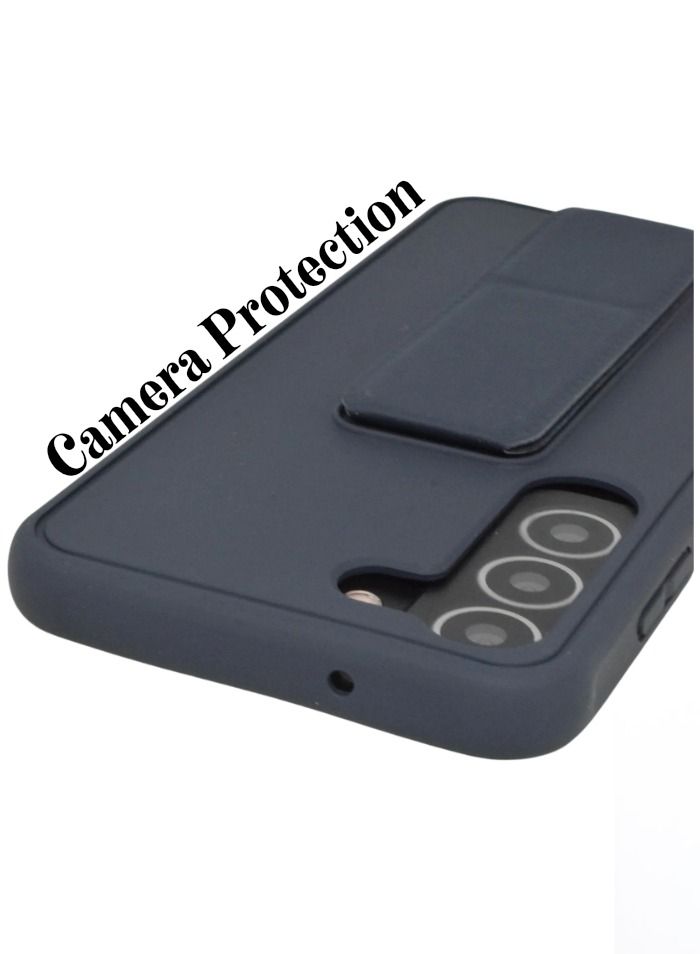 BORTONY Galaxy S23 Plus Cover with Magnetic Stand Holder Premium Silicone Finger Grip Car Mount Kickstand Case Cover For Samsung Galaxy S23 Plus - Image 5