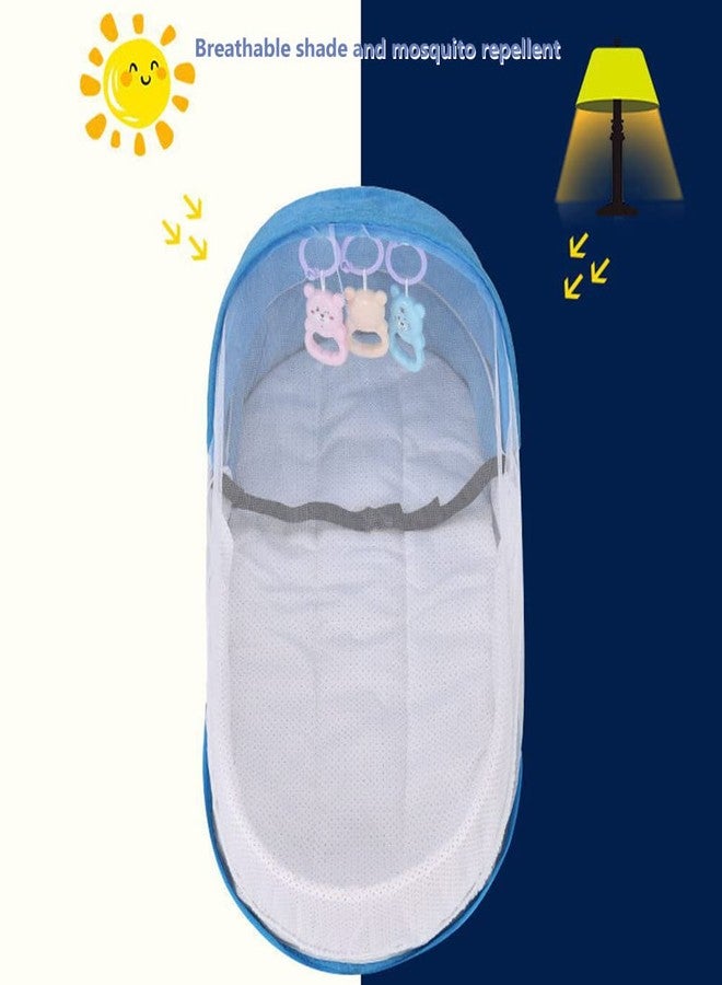 SFNTION Baby Travel Cot with Net Foldable Baby Tent Washable Crib Bionic Travel Bed Breathable Cradle Cot - Image 3