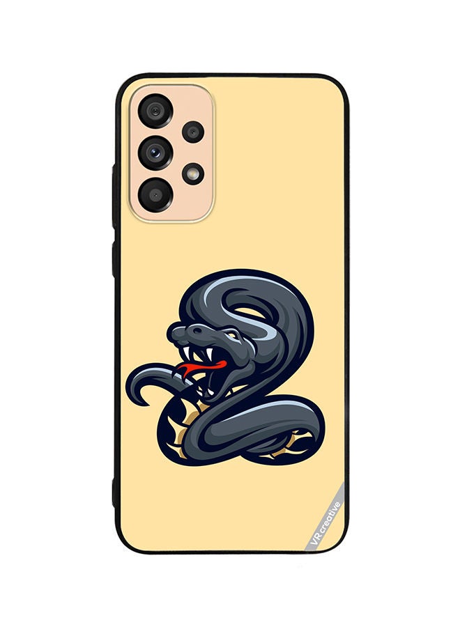 VR CREATIVE Protective Case Cover For Samsung Galaxy A72 Snake Design Multicolour - Image 1