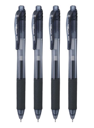 4-Piece Energel Gel Ink Pen 0.5mm Tip Black Ink - pzsku/Z8344452D00BADBA1032AZ/45/_/1667288340/3d5066f0-8599-4de3-a695-6a1b181b004b