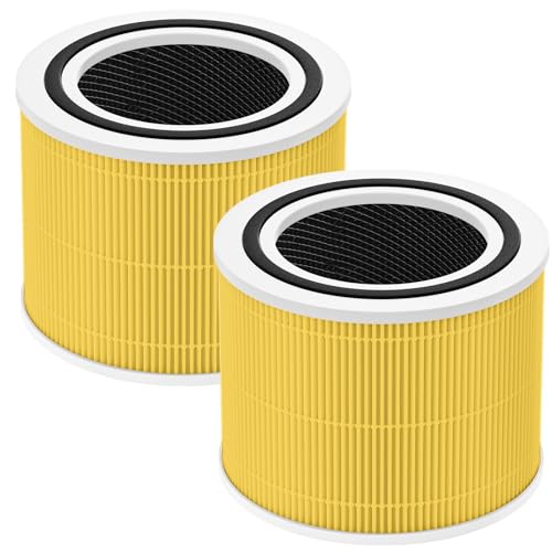 isingo 2 Pack Core 300 Replacement Filter for LEVOIT Core 300 and Core 300S Air Purifier, 3-in-1 Core 300 Pet Aller-gy Filter Efficiency Activated Carbon Filtration System, Core 300-RF-PA - Image 1