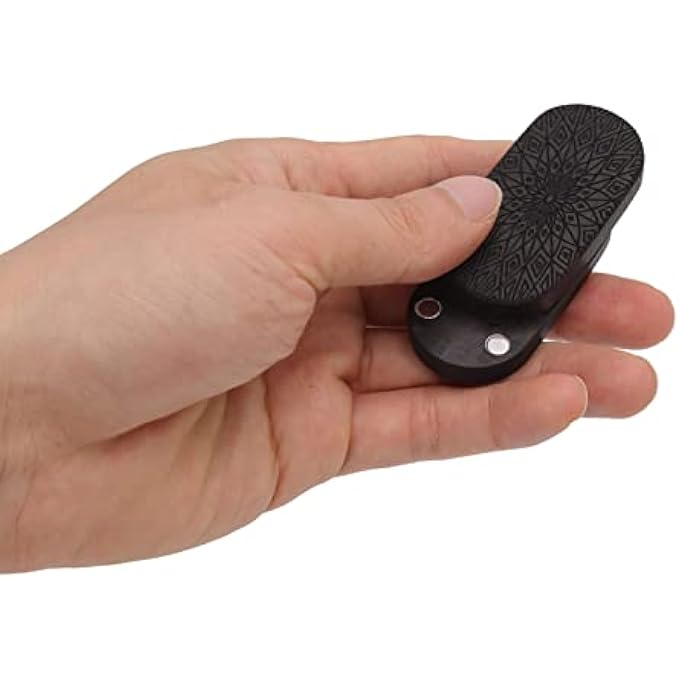DNEI Magnetic Push Slider Ebony Magnetic Push Slider Pocket Size Stress Relief Toy Travel (Unlimited Sunflower) - Image 3