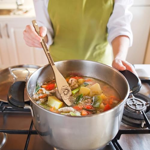 QEES Pioneer Woman Insulated Casserole Carriers for Hot or Cold Food+ 5 Cute Wooden Spoons .Pioneer Woman Kitchen Stuff.Pioneer Woman Kitchen Accessories,Gifts for Women - Image 5
