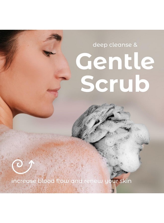 ماين بايسكس إسفنجة الاستحمام والليفة من MainBasics ومقشر الجسم (مجموعة من 3 قطع) - Image 5