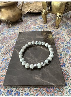 PSGT Tiger Eye & Hematite Mixed Natural Stone Unisex Bracelet 8 mm  - Image 1