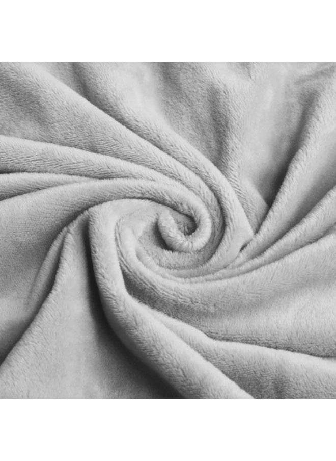 American Baby Company Heavenly Soft Chenille Fitted Pack N Play Playard Sheet 27" x 39", Warm and Cozy Chenille Pack and Play Sheet, Gray, for Boys and Girls, Fits Most Mini Crib Mattresses  - Image 4