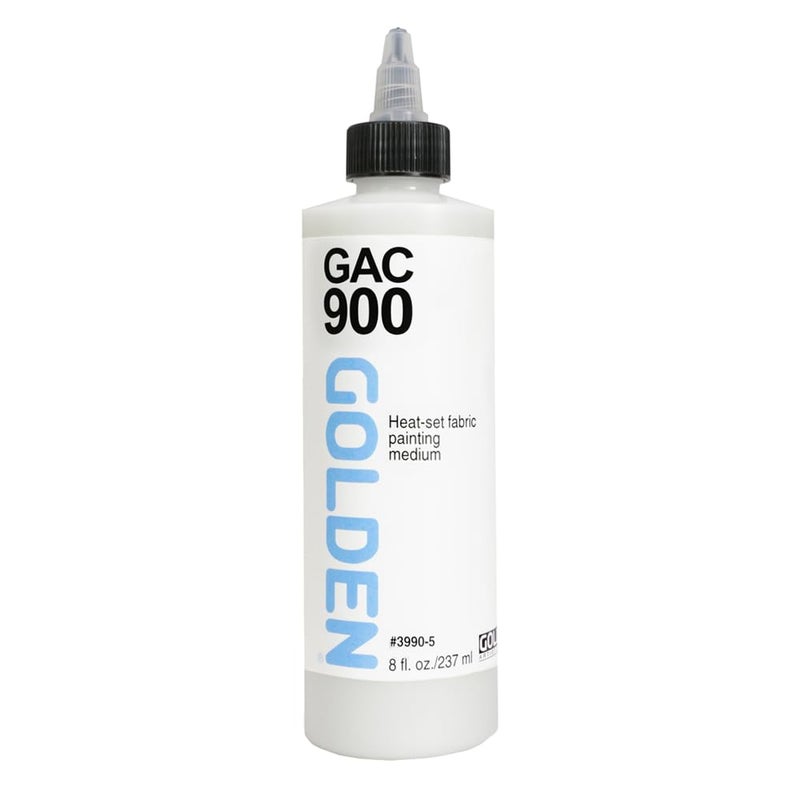 Golden 0003990-5 8Oz Gac 900 Heat Set Acrylic Series Heat Set Paint - Image 5