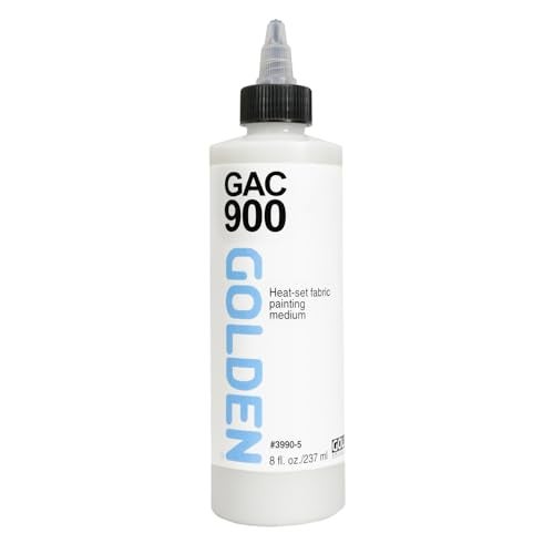 Golden 0003990-5 8Oz Gac 900 Heat Set Acrylic Series Heat Set Paint - Image 1