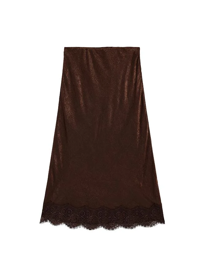 Koton  Satin Midi Skirt for Women | Best Price UAE